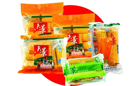 甜玉米，水果玉米包裝袋